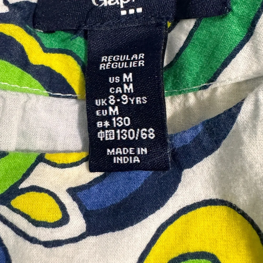 Gap kids size M sleeveless 100% cotton dress